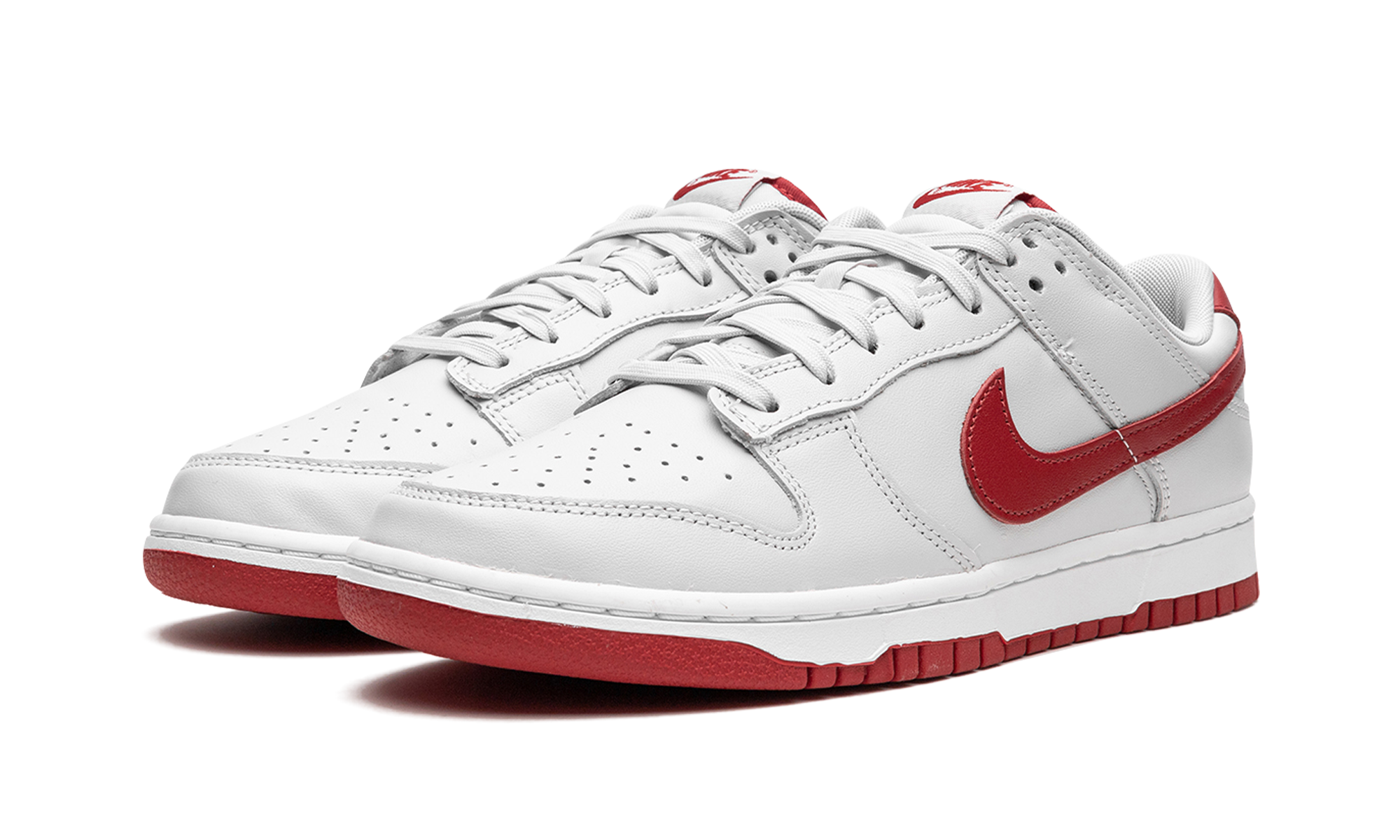 Dunk Low "Vast Grey / Varsity Red" FJ0832 011