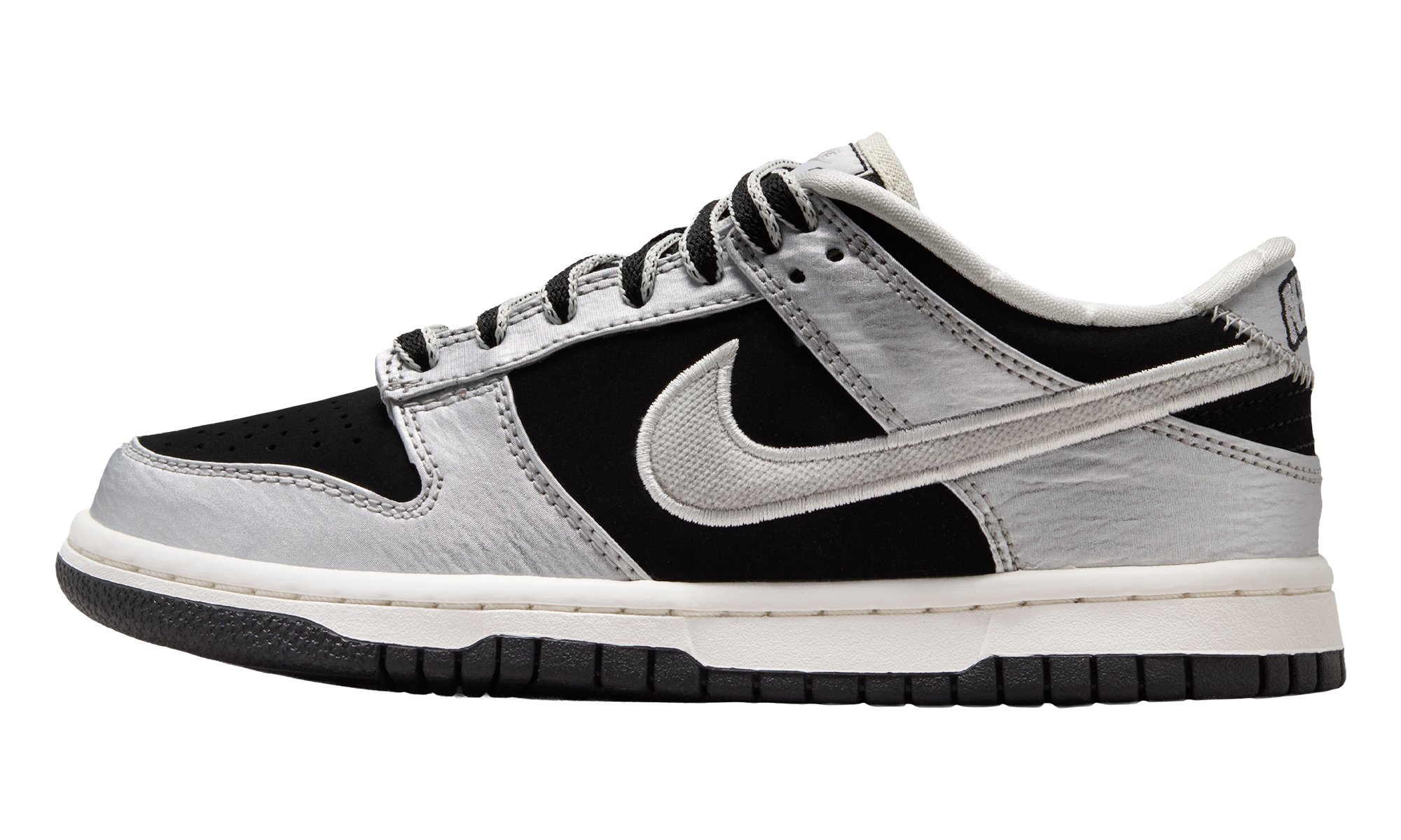Dunk Low LV8 GS "Metallic Silver Black Sail" IV5971 001