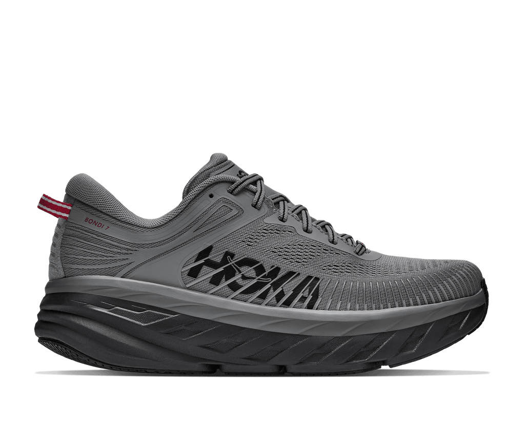 HOKA Men's Bondi 7 - ASTEROID / BLACK