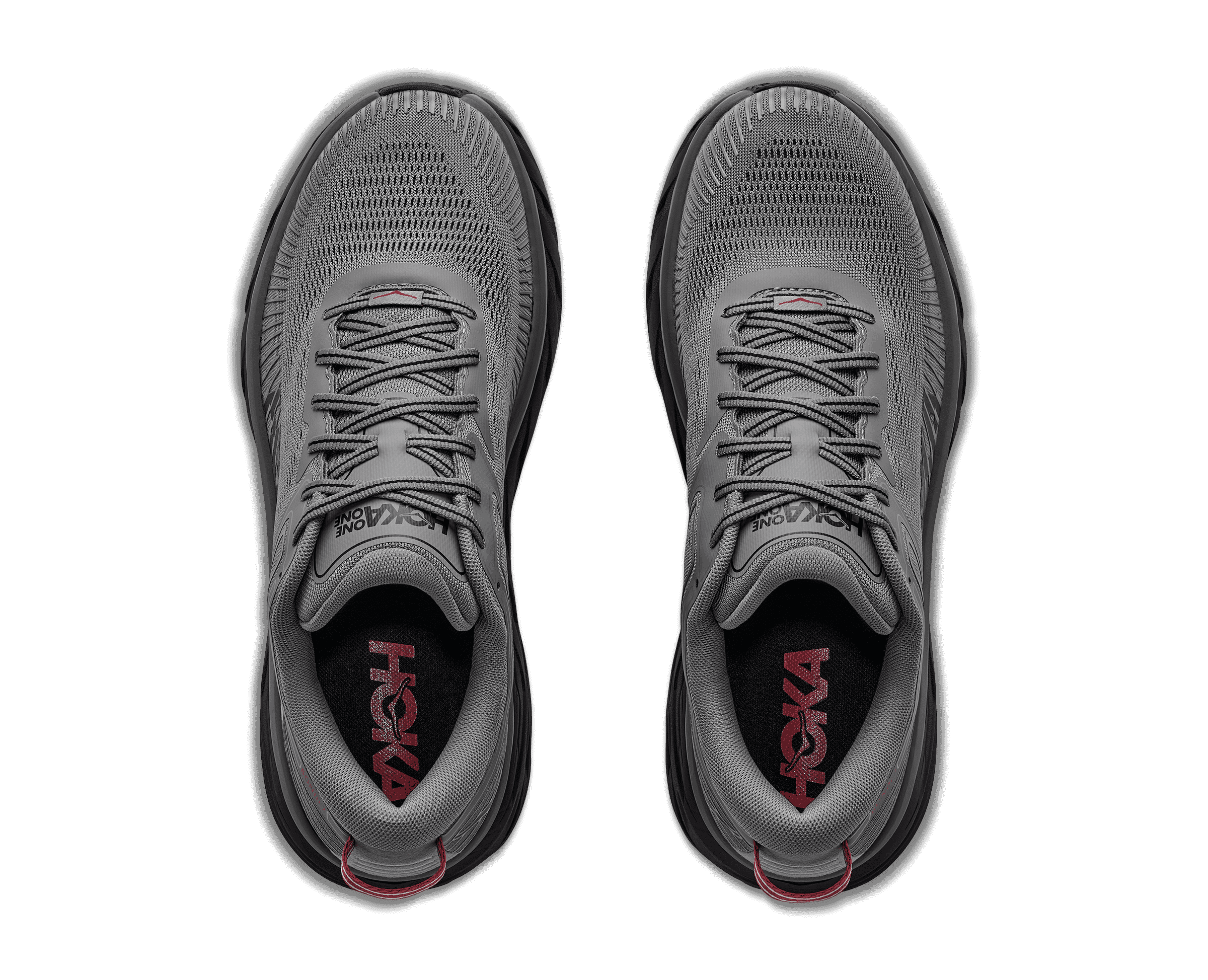 HOKA Men's Bondi 7 - ASTEROID / BLACK