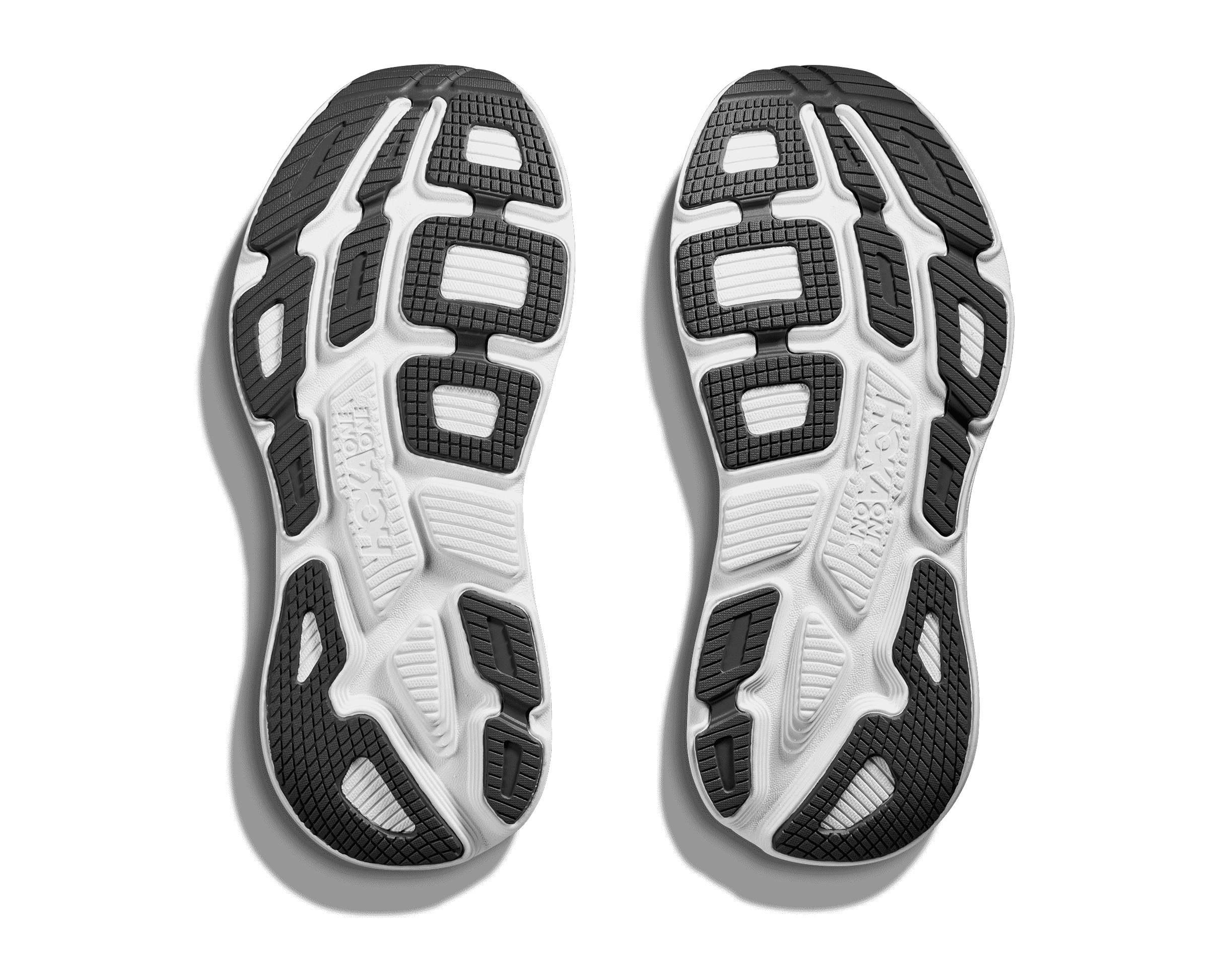 HOKA Men's Bondi 7 - BLACK / WHITE