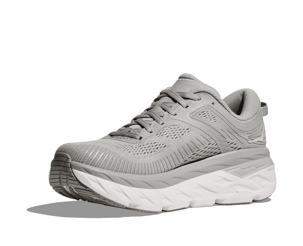 HOKA Men's Bondi 7 - HARBOR MIST / WHITE