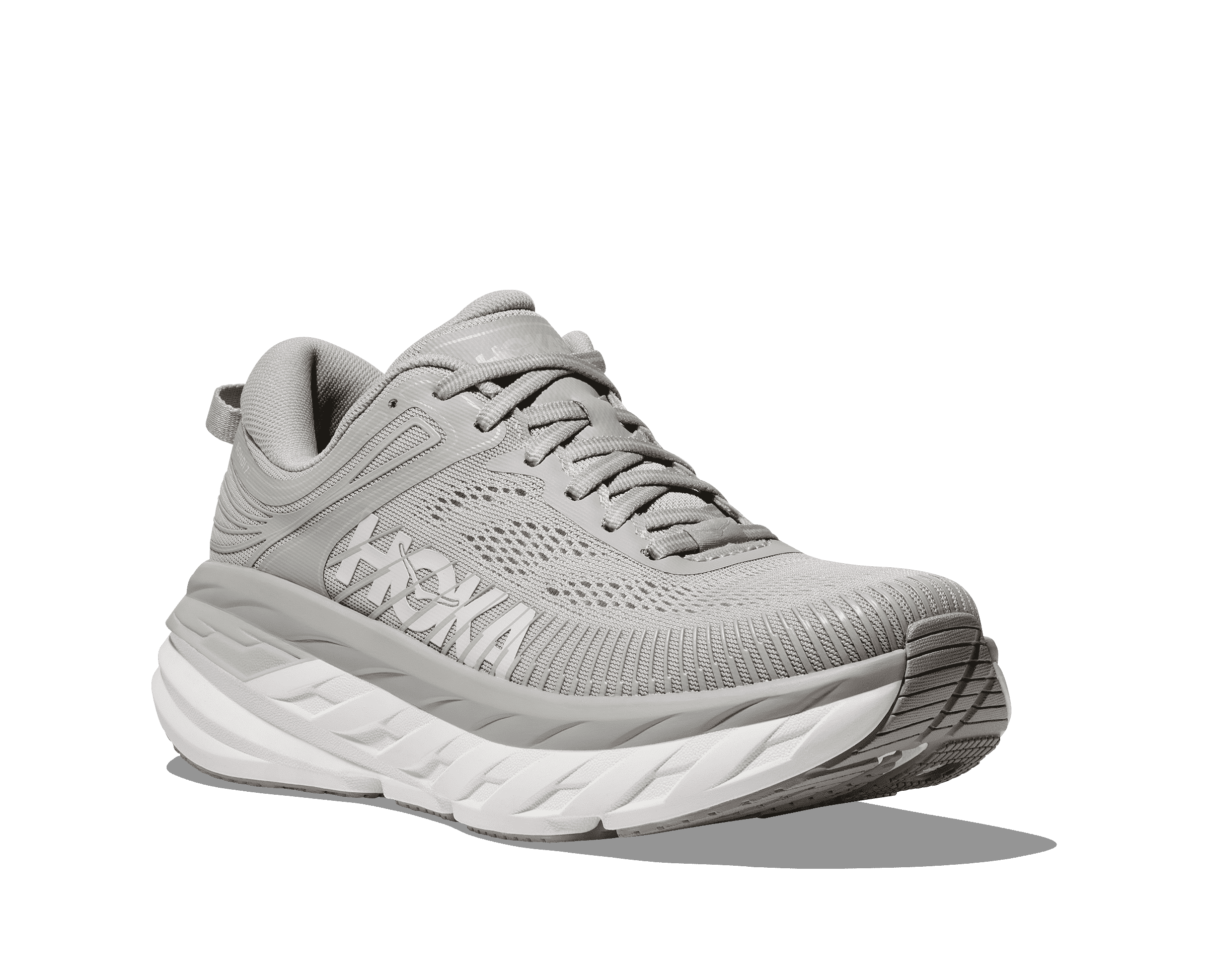 HOKA Men's Bondi 7 - HARBOR MIST / WHITE