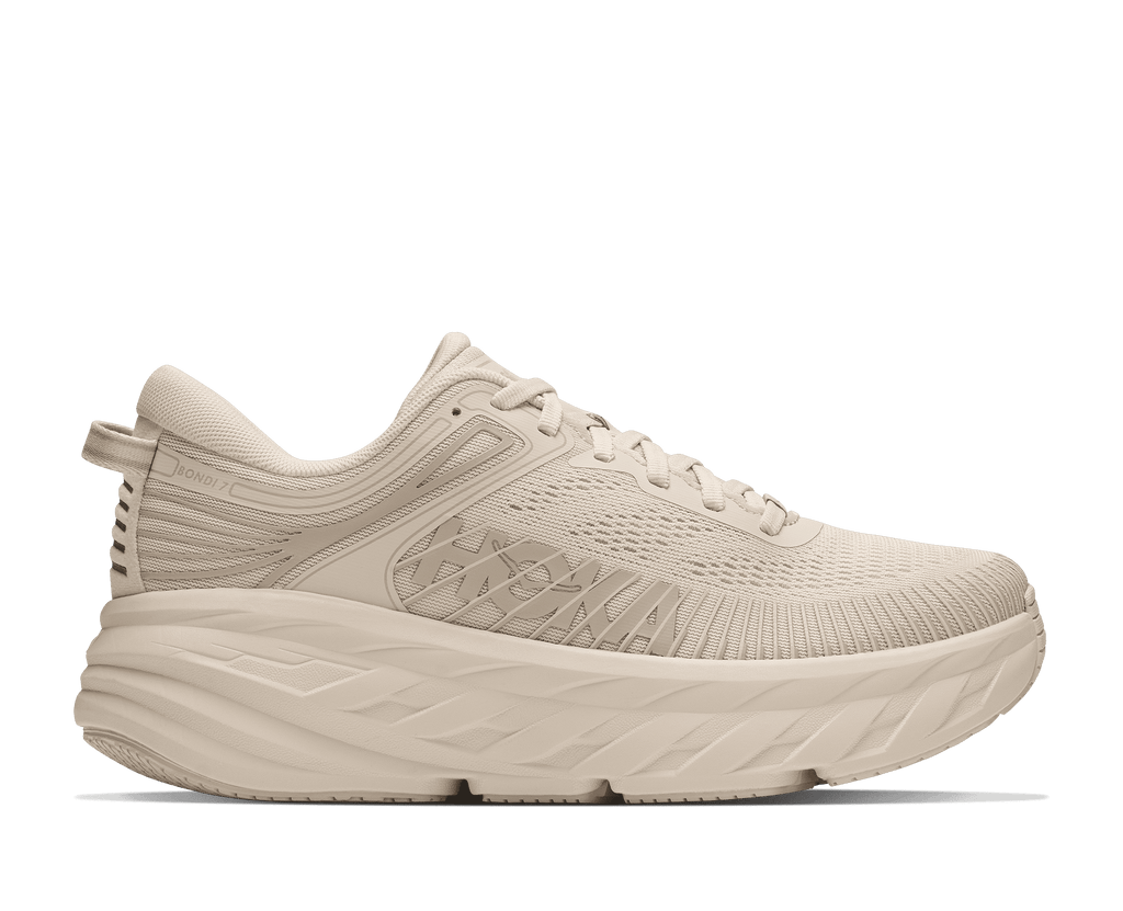 HOKA Women's Bondi 7 - OAT MILK / OAT MILK
