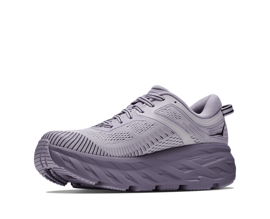 HOKA Women's Bondi 7 - STARDUST / MELLOW LILAC