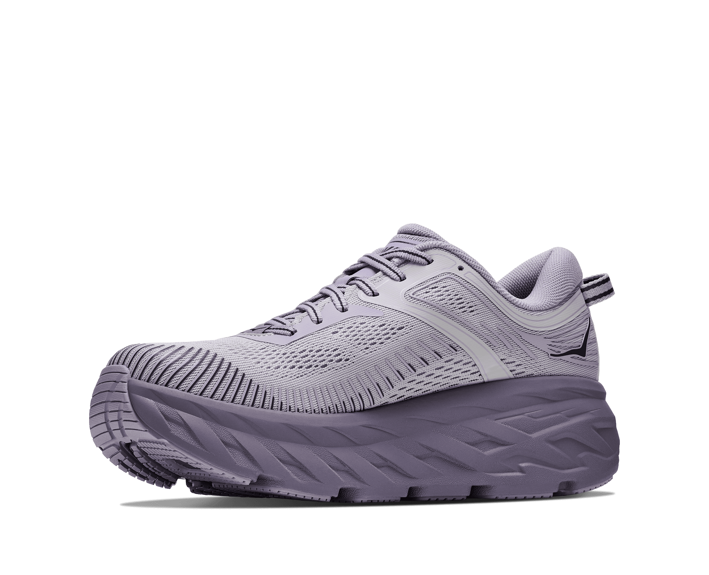 HOKA Women's Bondi 7 - STARDUST / MELLOW LILAC