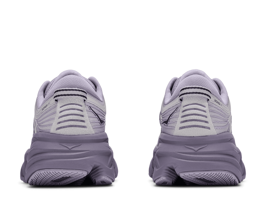 HOKA Women's Bondi 7 - STARDUST / MELLOW LILAC