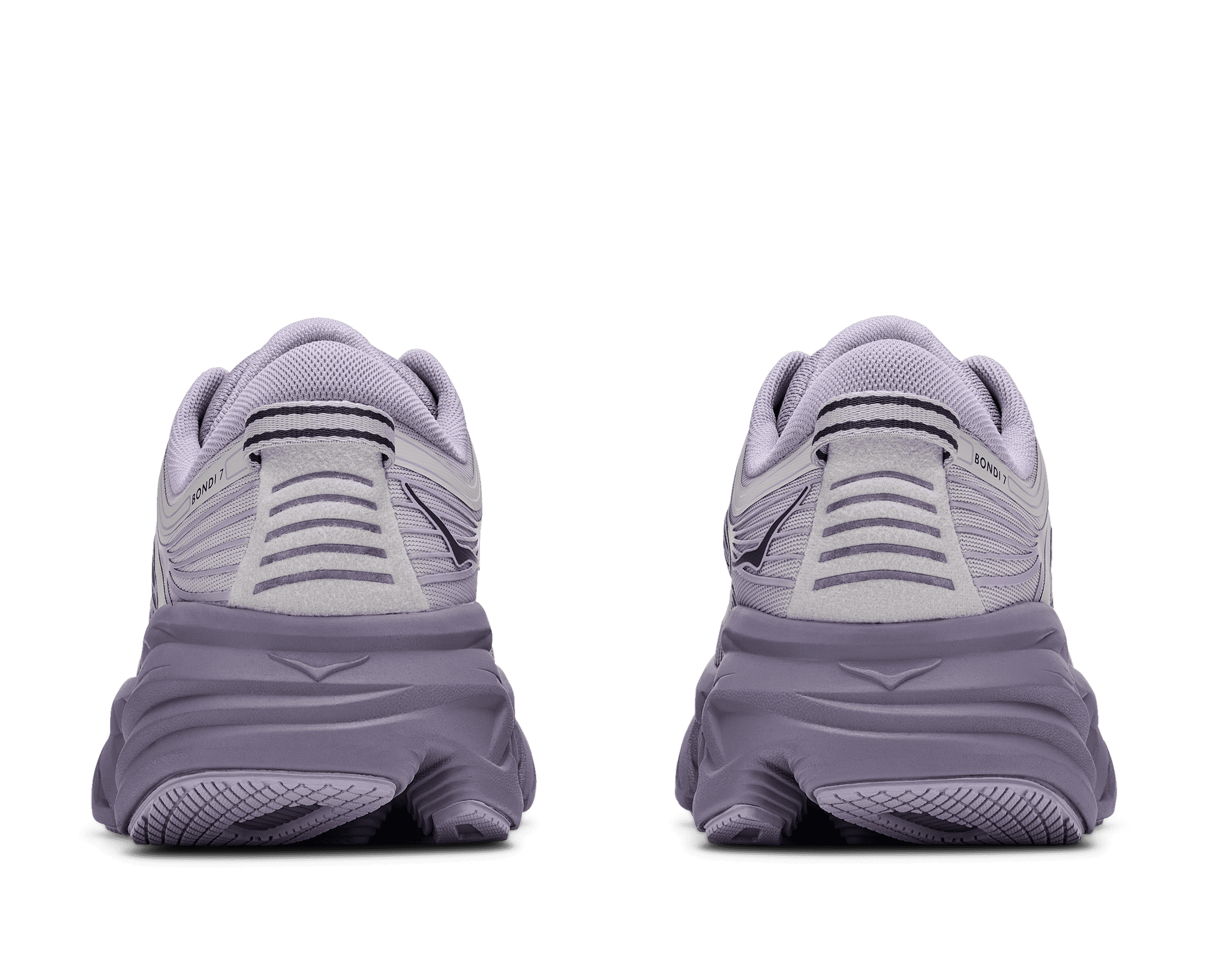 HOKA Women's Bondi 7 - STARDUST / MELLOW LILAC