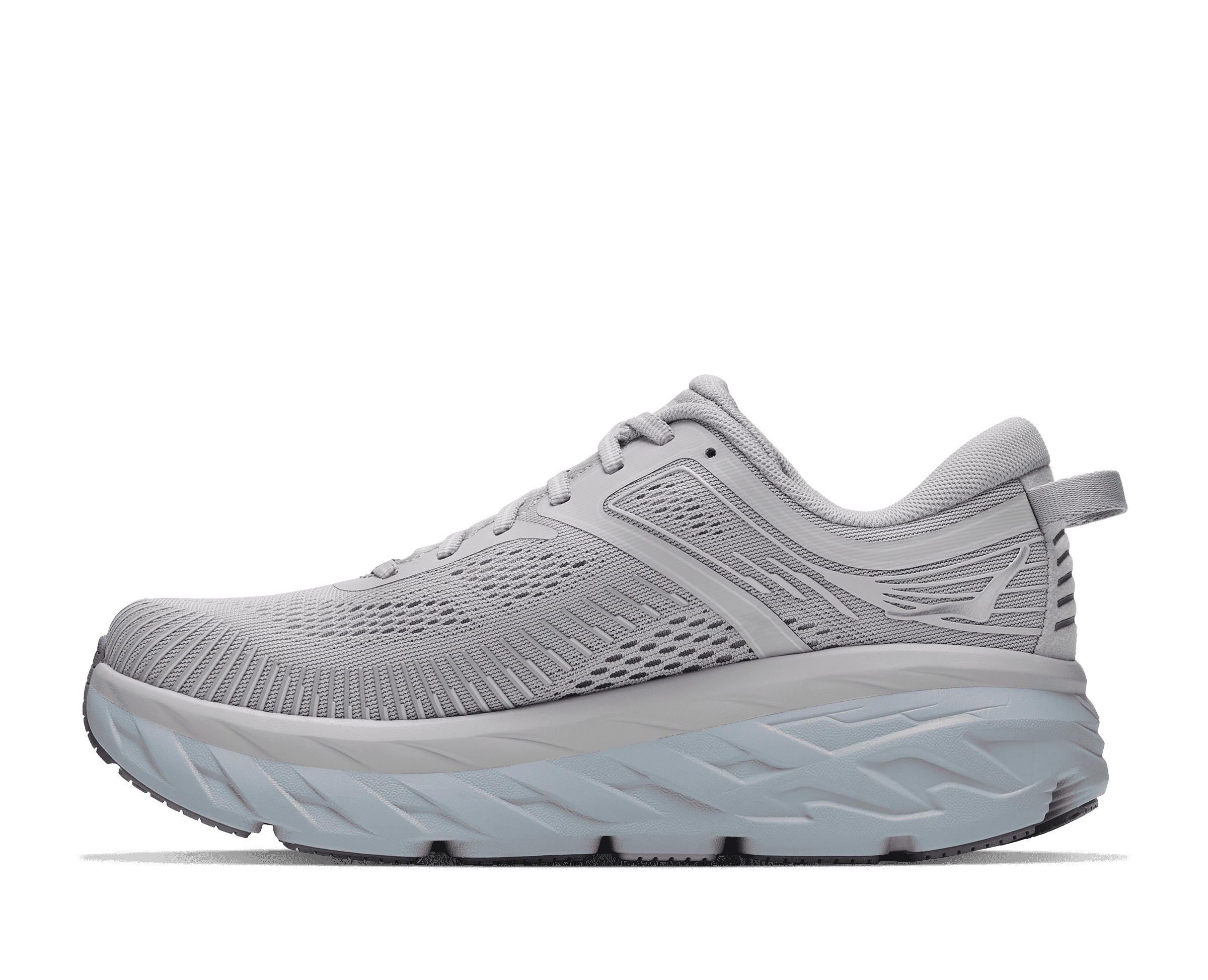 HOKA Women's Bondi 7 - STARDUST / MINERAL BLUE