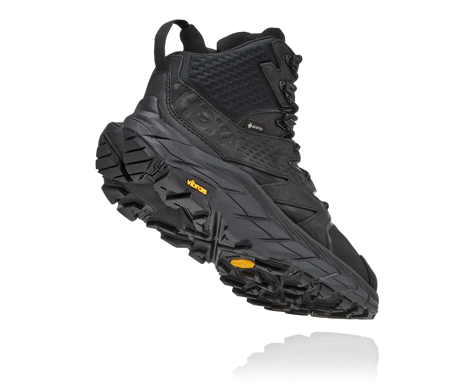 Hoka Mens Anacapa Mid GTX - Black/Black (1122018-BBLC)
