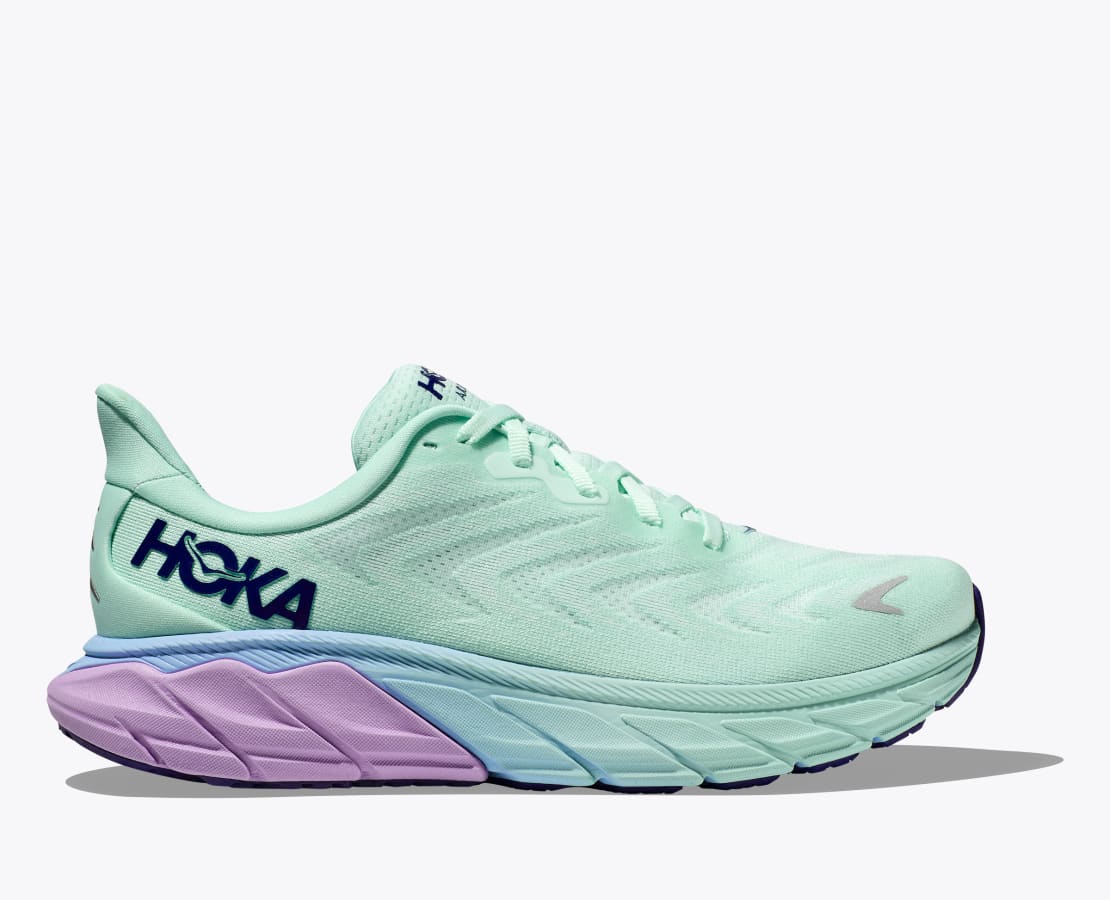 Hoka Womens Arahi 6 Wide-Sunlit Ocean / Lilac Mist (1123197-SOLM)