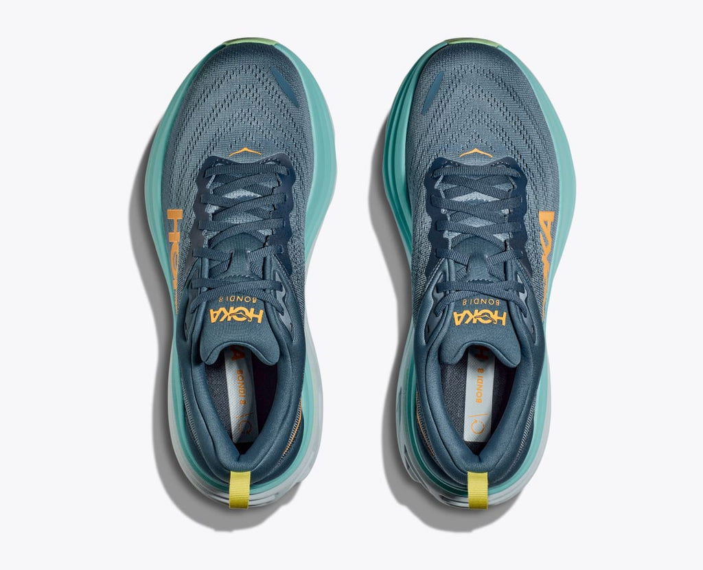 Hoka Mens Bondi 8- Real Teal/Shadow (1123202-RHD)