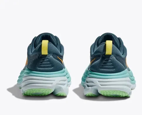 Hoka Mens Bondi 8- Real Teal/Shadow (1123202-RHD)