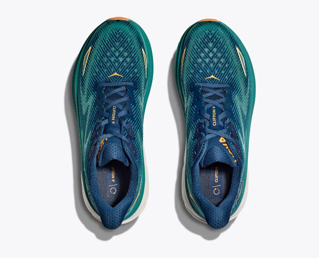 Hoka Mens Clifton 9 - Midnight/Oceanic (1127895-MCN)
