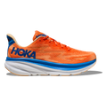 Hoka Mens Clifton 9 Wide - Vibrant Orange/Impala (1132210-VOIM)