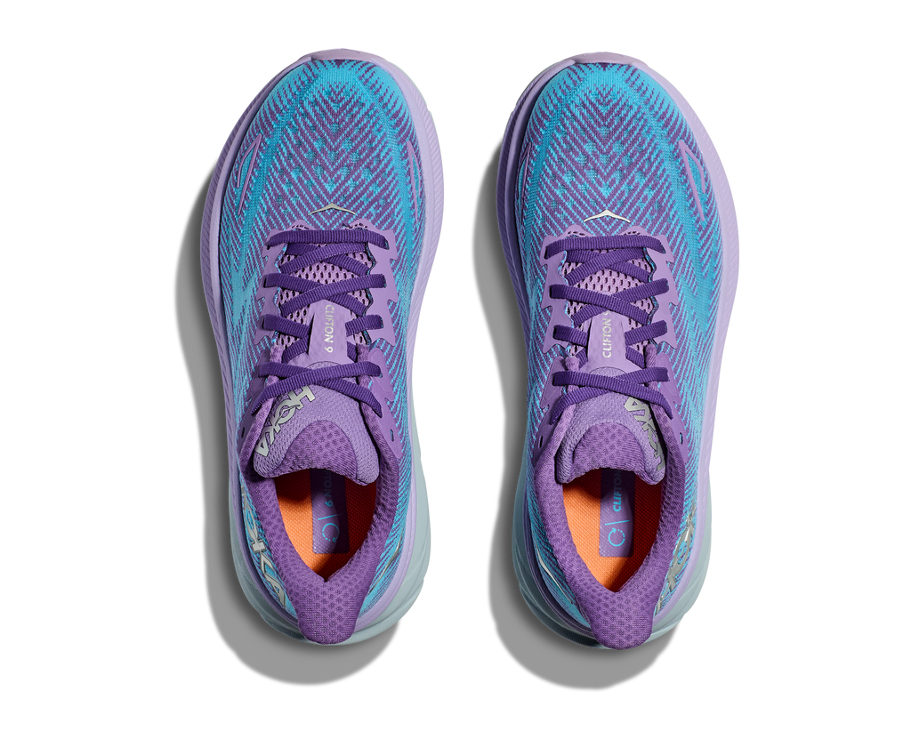 Hoka Womens Clifton 9- Chalk Violet/Pastel Lilac (1127896-CVPL)