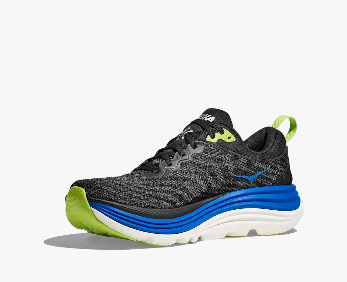 HOKA Men's Gaviota 5 - Black / Electric Cobalt