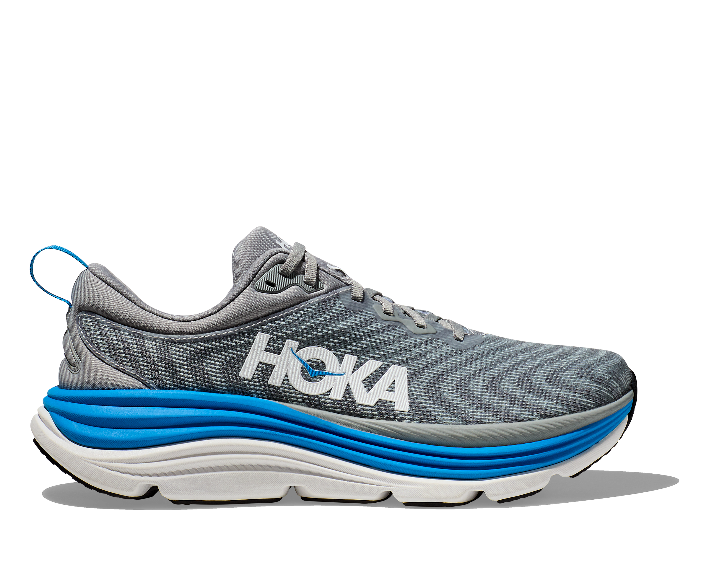 Hoka Mens Gaviota 5 Wide- Limestone/Diva Blue (1134234-LDVB)