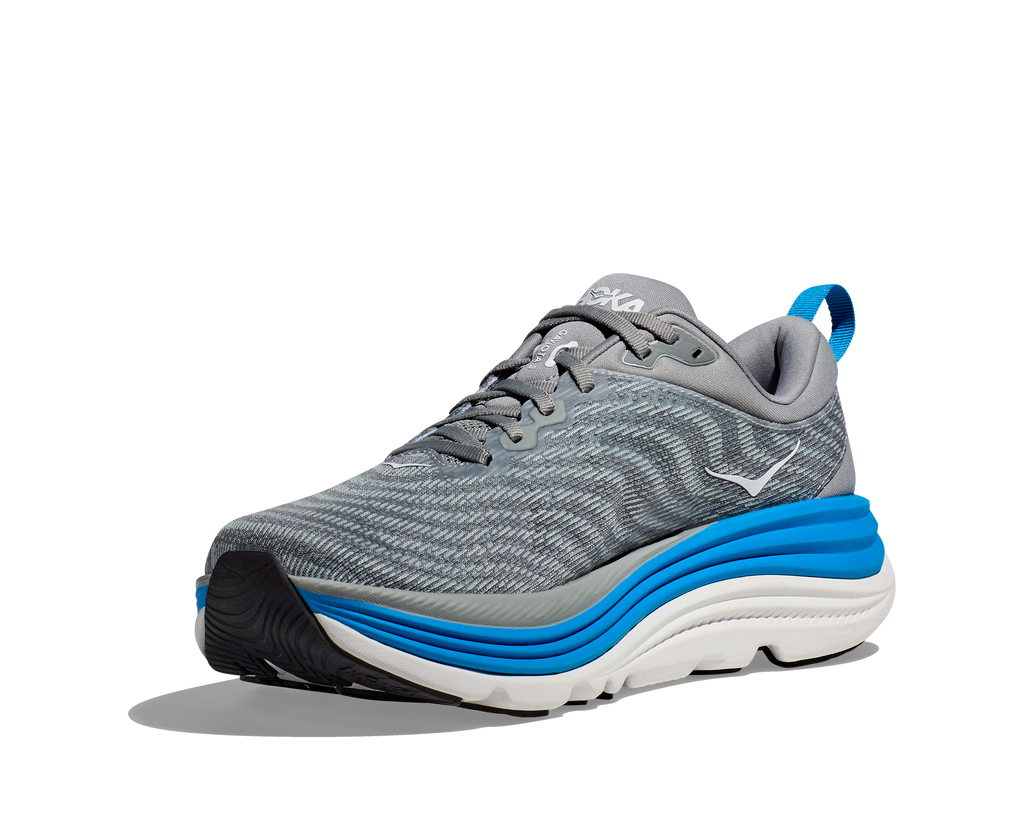 Hoka Mens Gaviota 5 Wide- Limestone/Diva Blue (1134234-LDVB)
