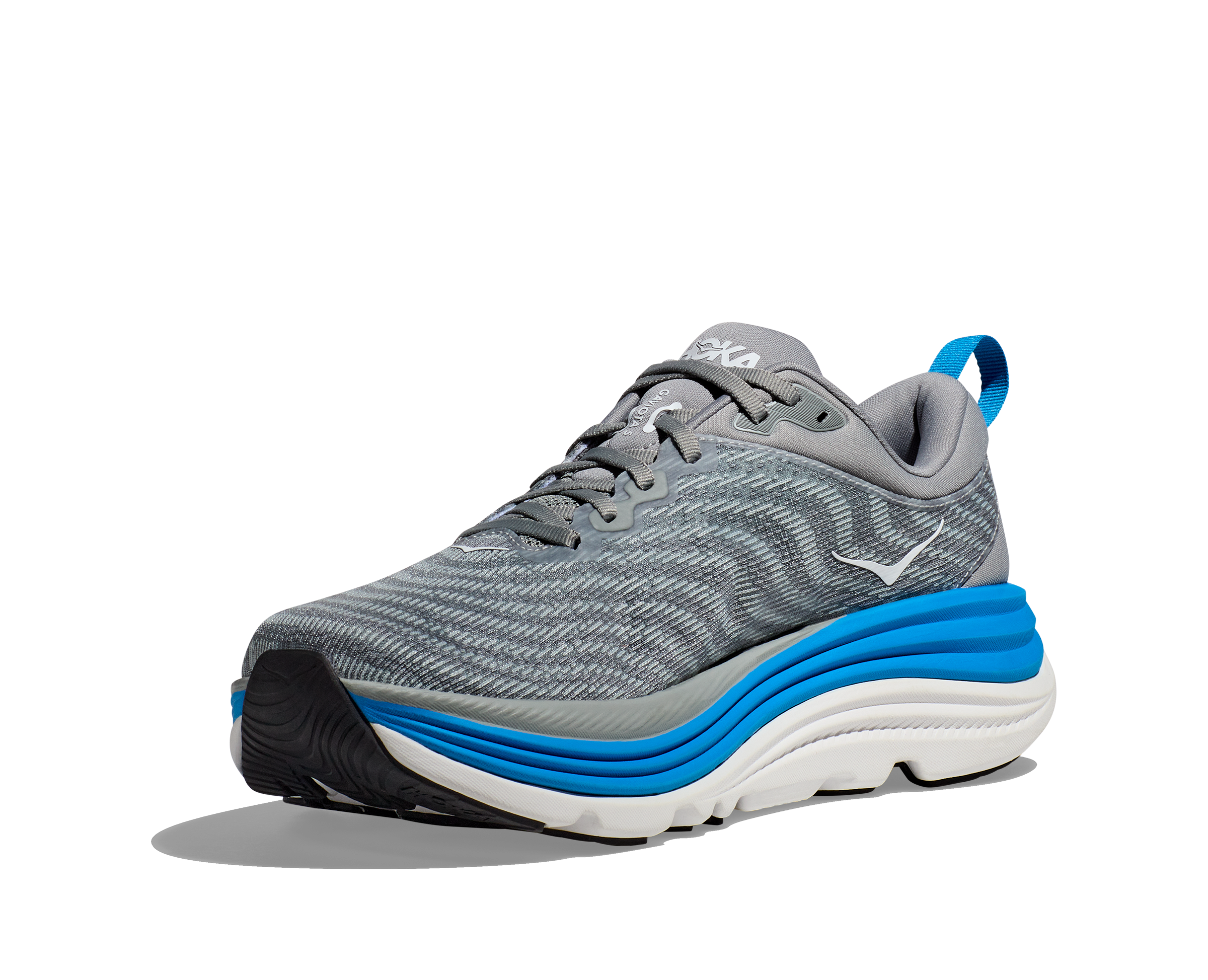 Hoka Mens Gaviota 5 Wide- Limestone/Diva Blue (1134234-LDVB)
