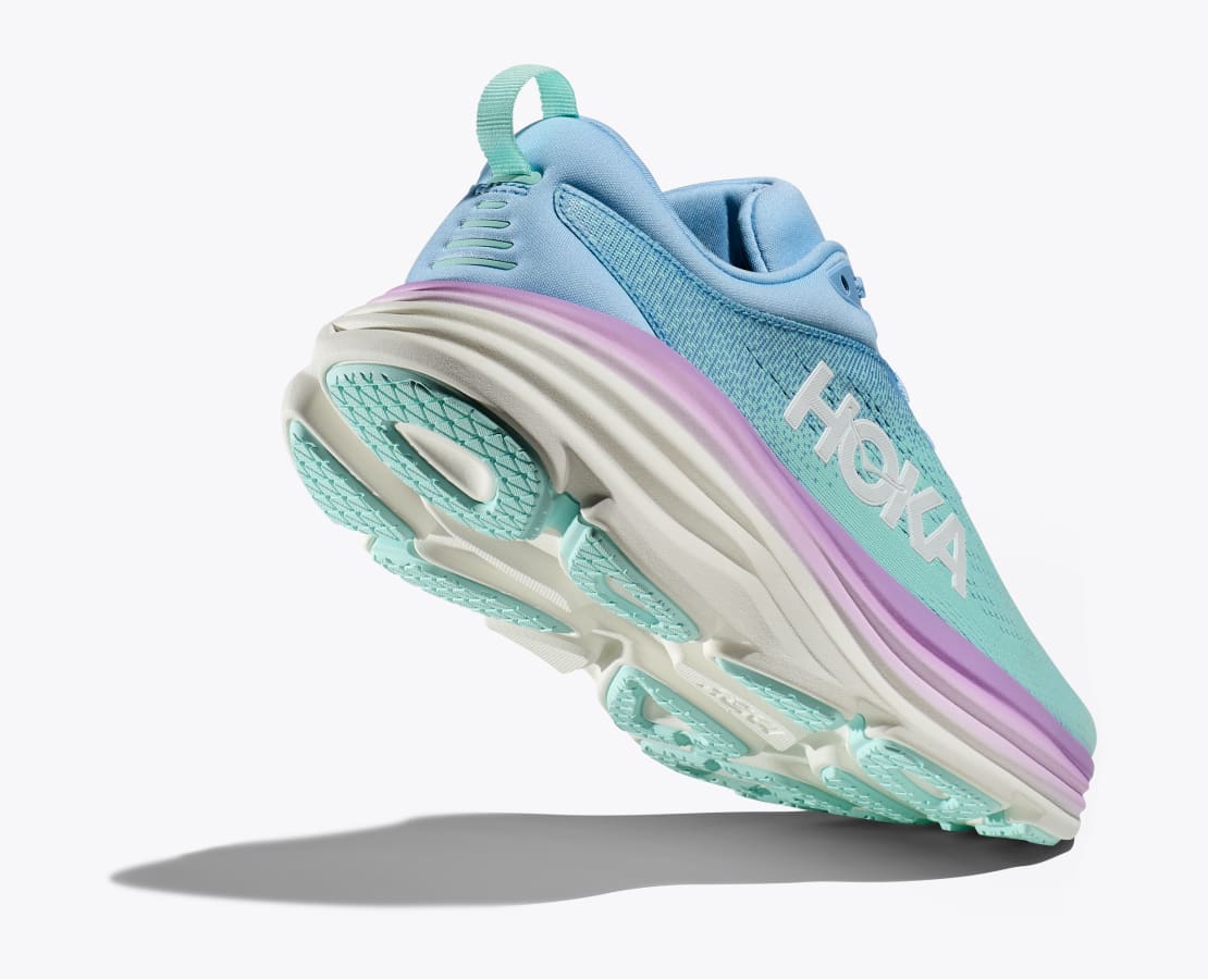 Hoka Womens Bondi 8- Airy Blue/Sunlit Ocean (1127952-ABSO)