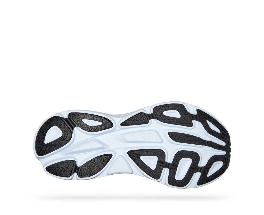 Hoka Mens Bondi 8 - Black/White (1123202-BWHT)