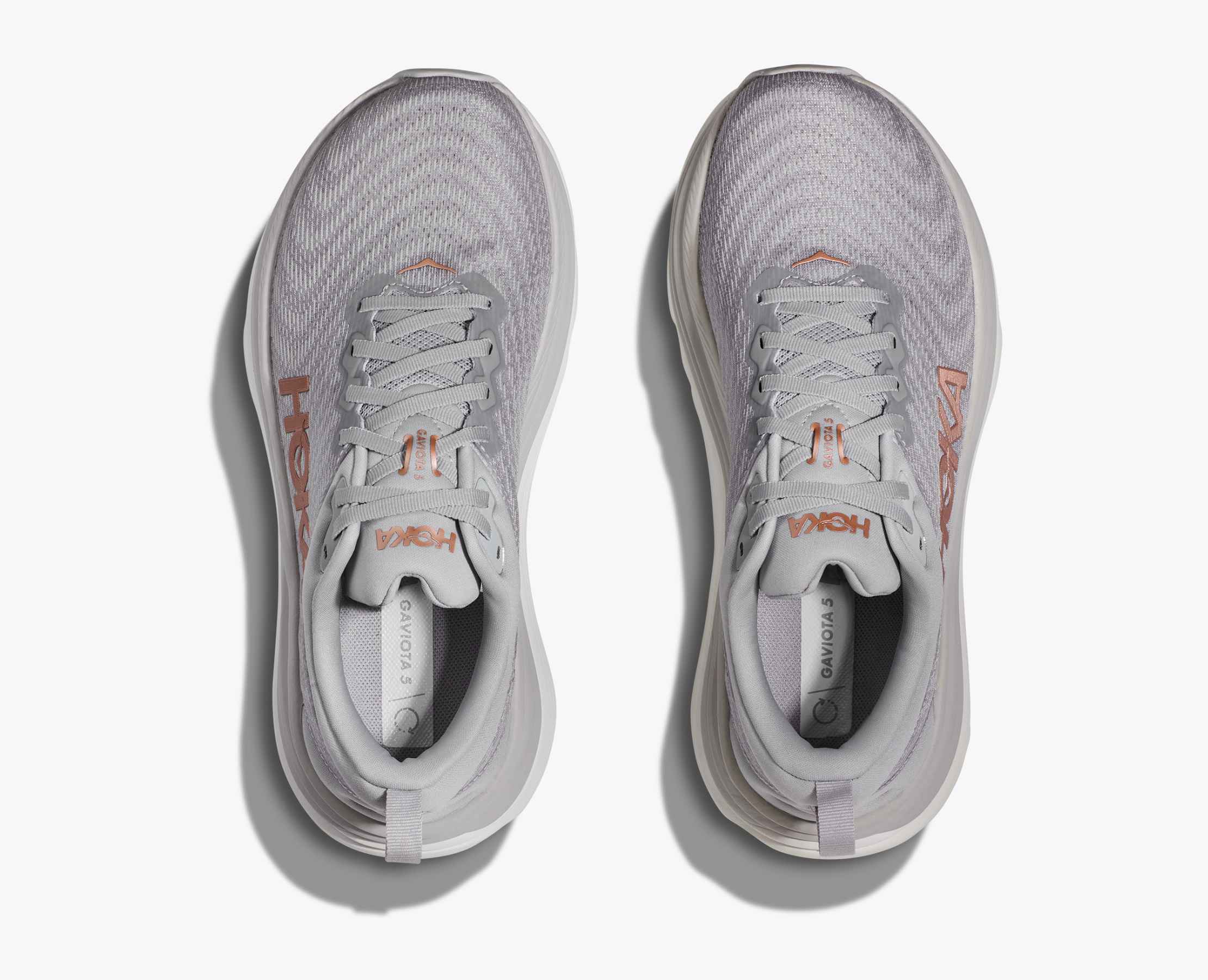Hoka Womens Gaviota 5 - Harbor Mist/Rose Gold (1134235-HMRG)
