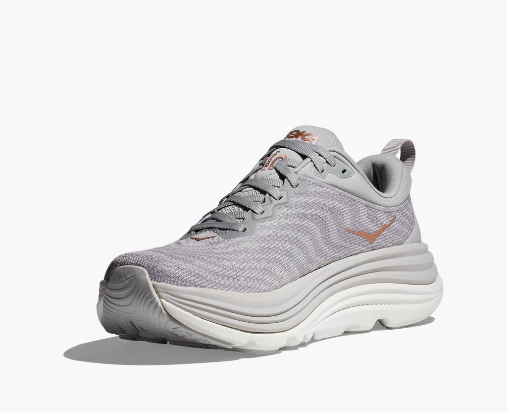Hoka Womens Gaviota 5 - Harbor Mist/Rose Gold (1134235-HMRG)