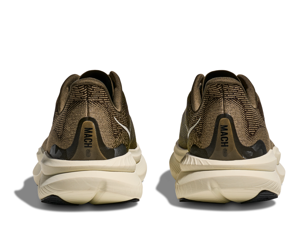 HOKA Men's Mach 6 - ANTIQUE OLIVE / TRUFFLE SALT