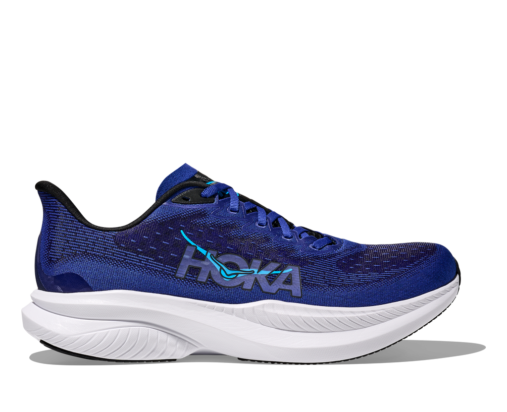 HOKA Men's Mach 6 - BLACK / NIGHT SKY (Wide)