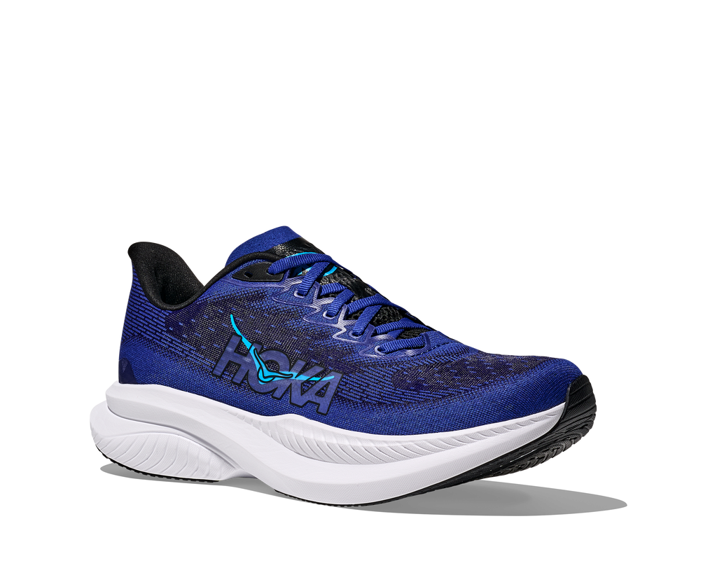 HOKA Men's Mach 6 - BLACK / NIGHT SKY (Wide)