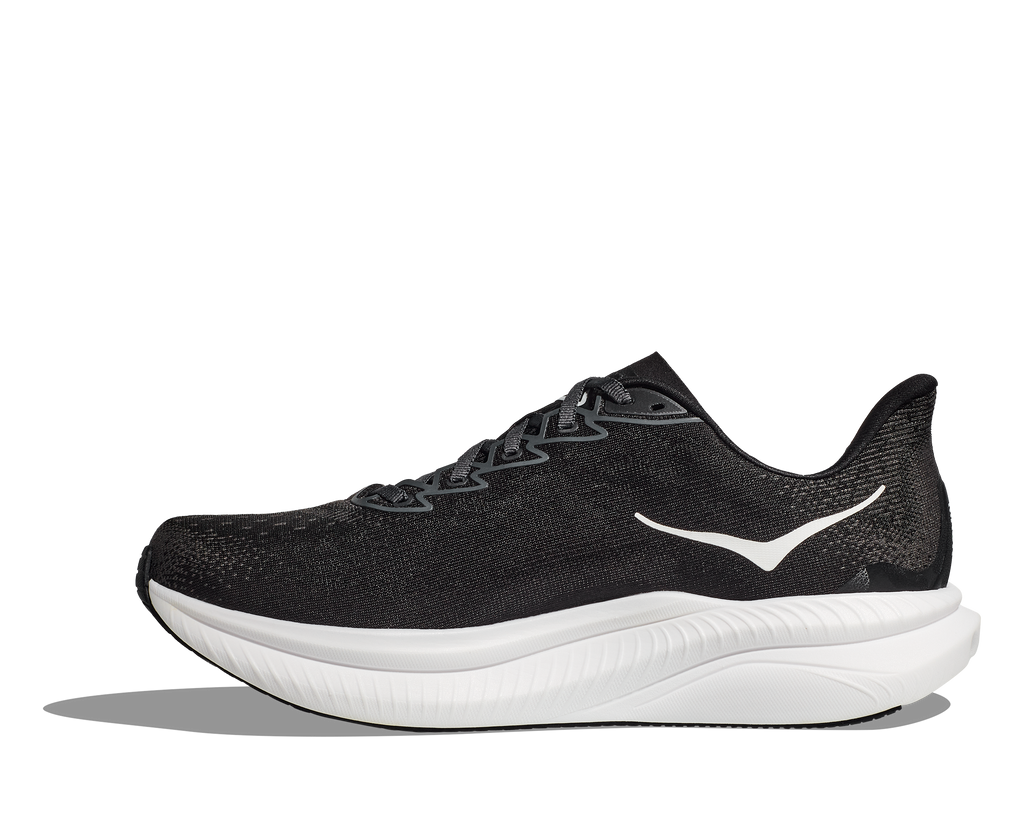 HOKA Men's Mach 6 - BLACK / WHITE