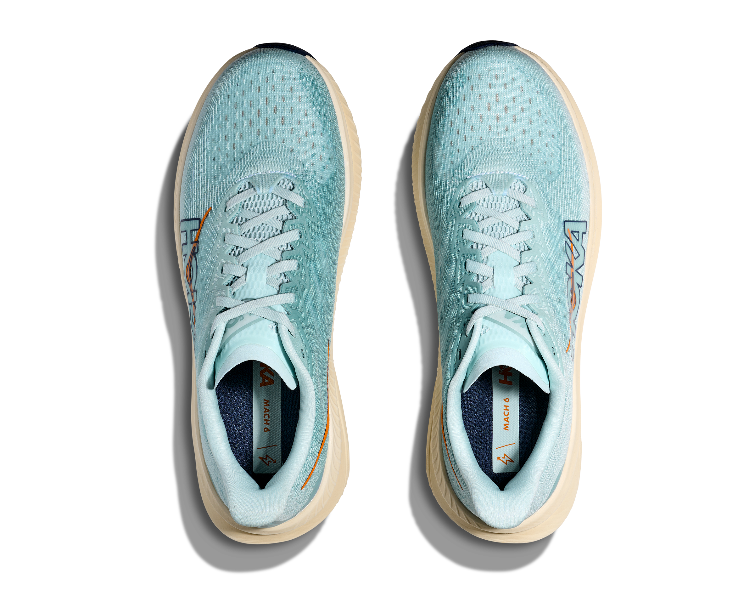 HOKA Men's Mach 6 - CLEAR SEA / SEA WATER