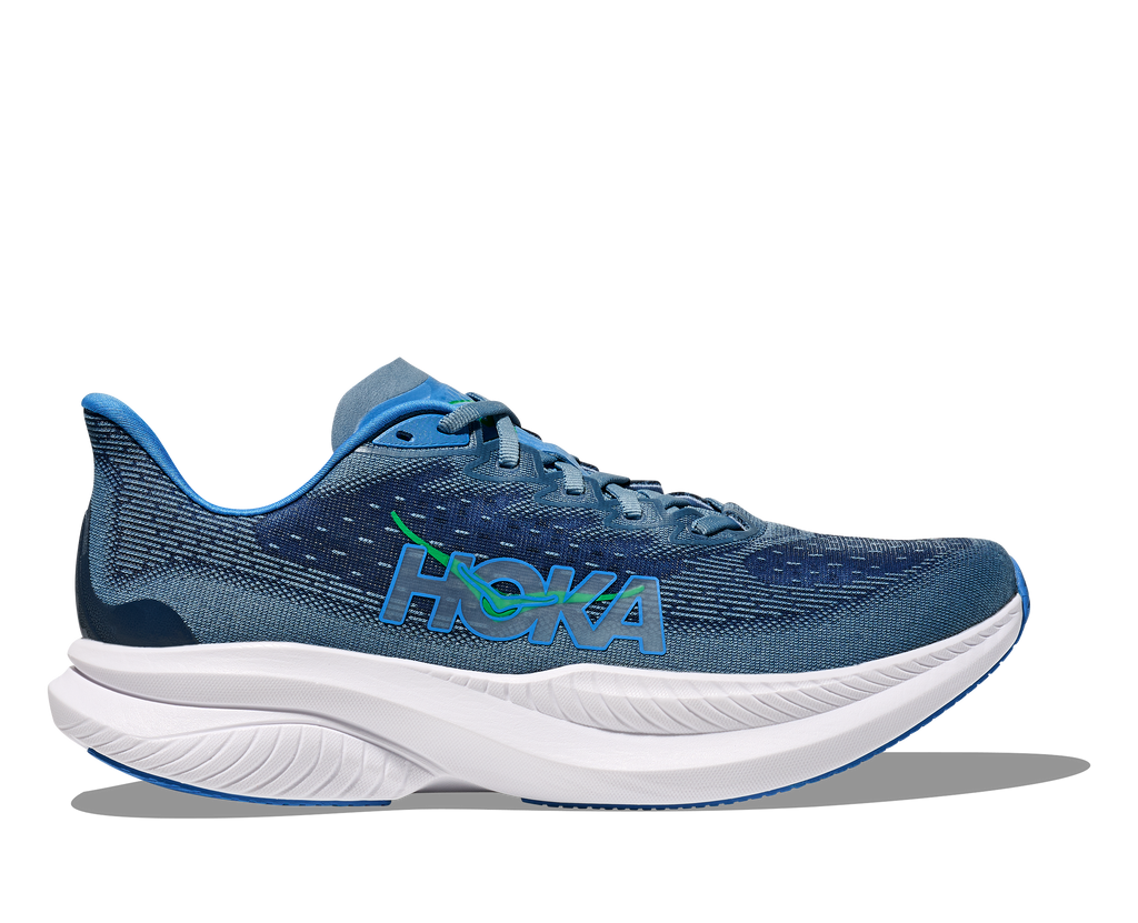 HOKA Men's Mach 6 - DOWNPOUR / THUNDER CLOUD (Wide)