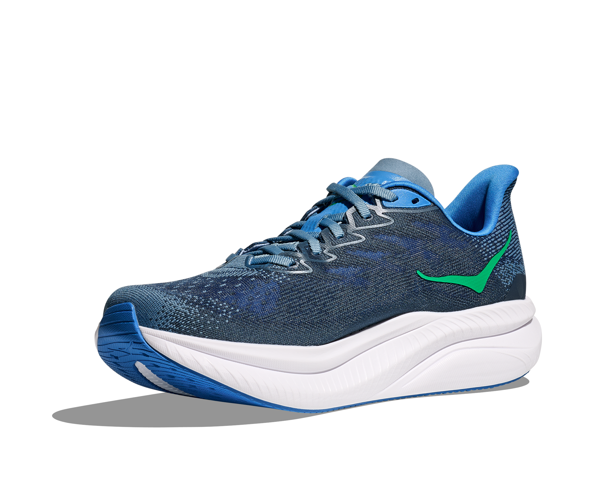 HOKA Men's Mach 6 - DOWNPOUR / THUNDER CLOUD (Wide)