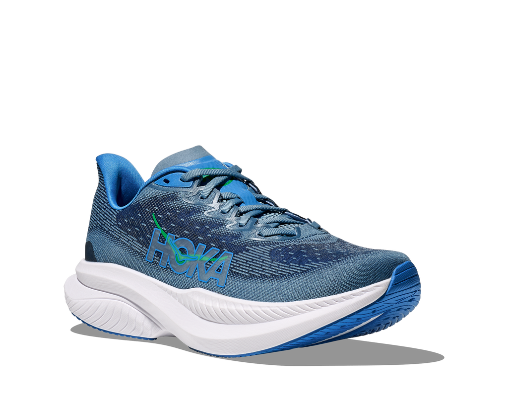 HOKA Men's Mach 6 - DOWNPOUR / THUNDER CLOUD (Wide)