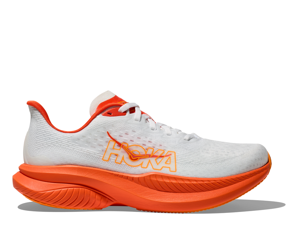 HOKA Men's Mach 6 - FROST / LAVA