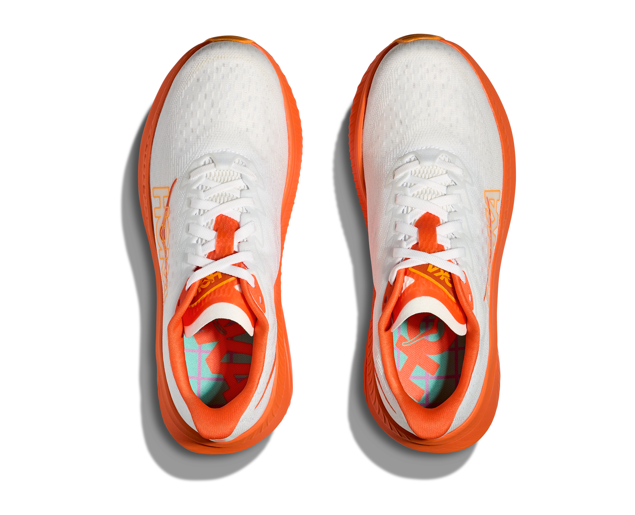HOKA Men's Mach 6 - FROST / LAVA