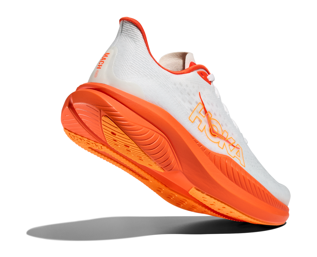 HOKA Men's Mach 6 - FROST / LAVA