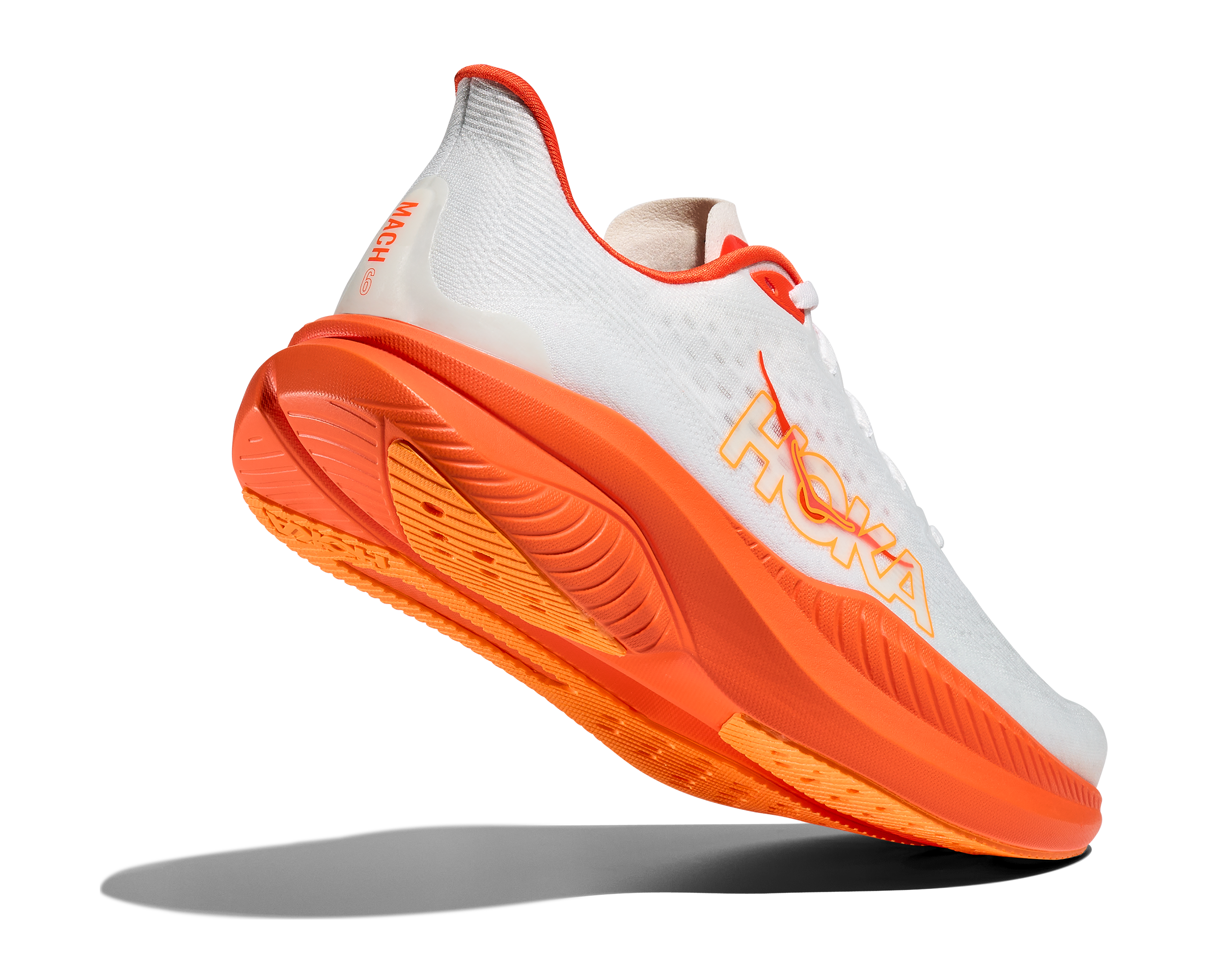 HOKA Men's Mach 6 - FROST / LAVA