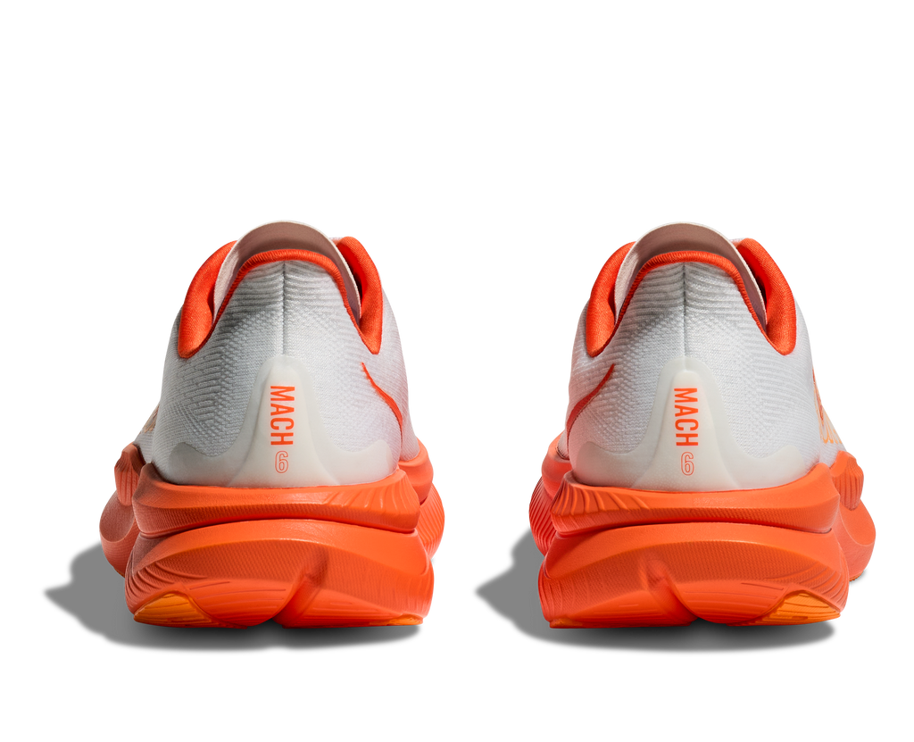 HOKA Men's Mach 6 - FROST / LAVA