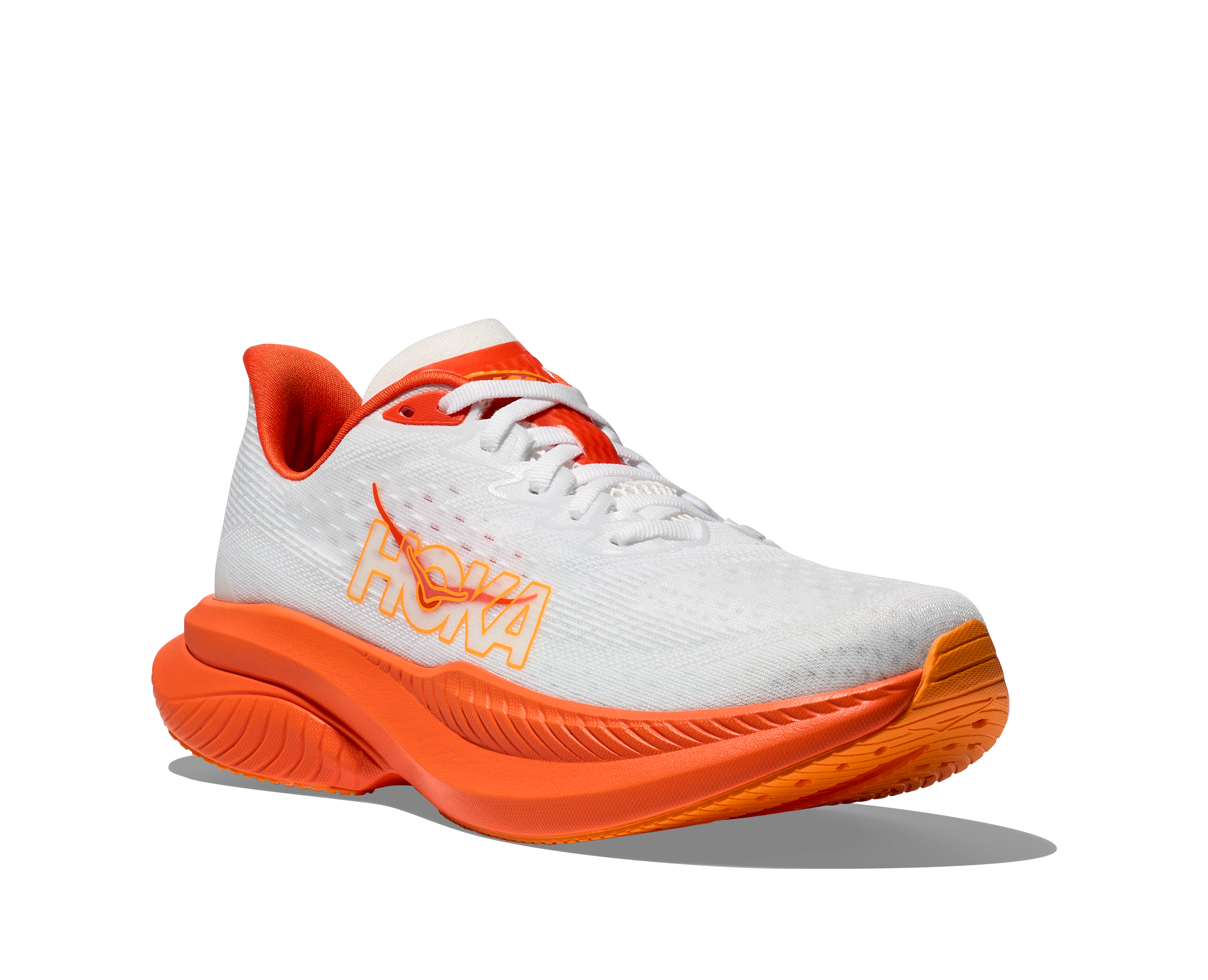 HOKA Men's Mach 6 - FROST / LAVA