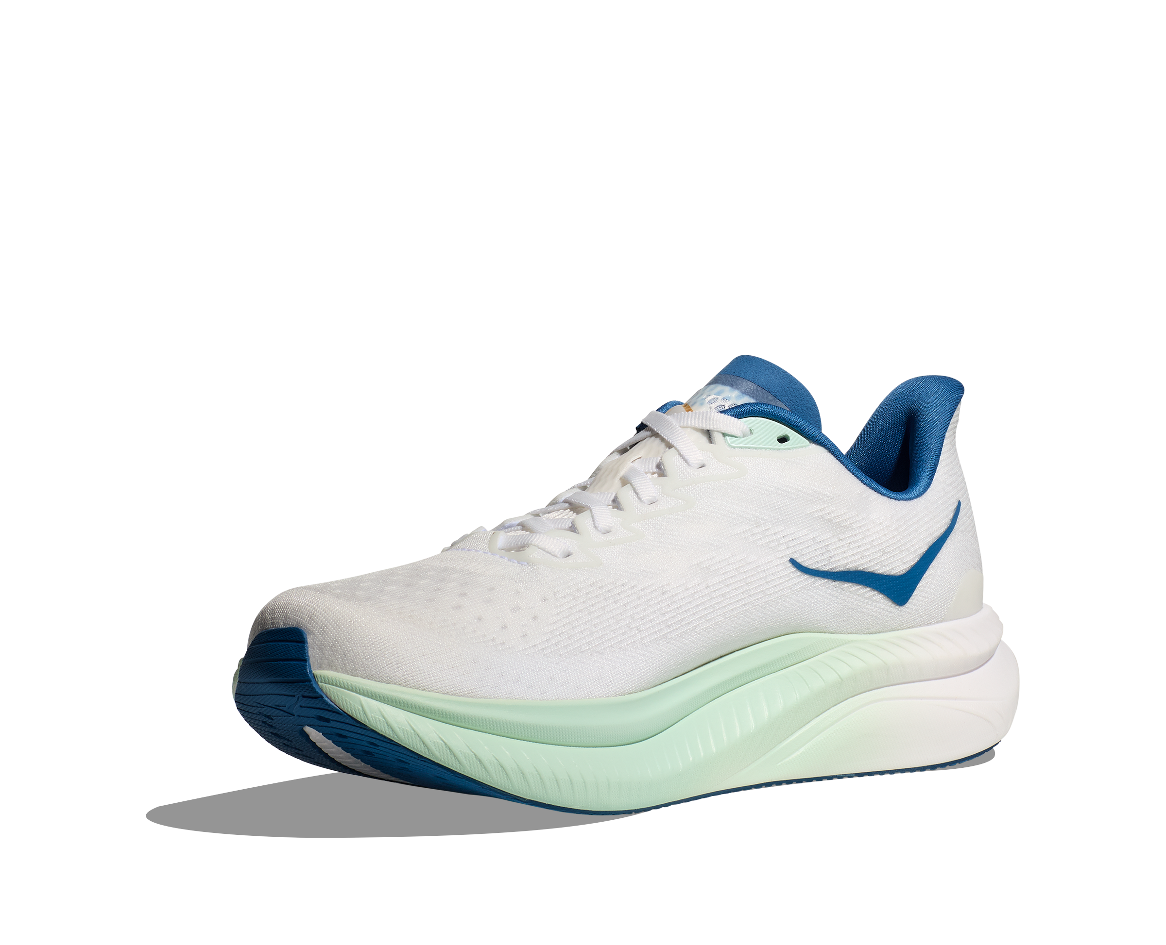 HOKA Men's Mach 6 - FROST / GOLD