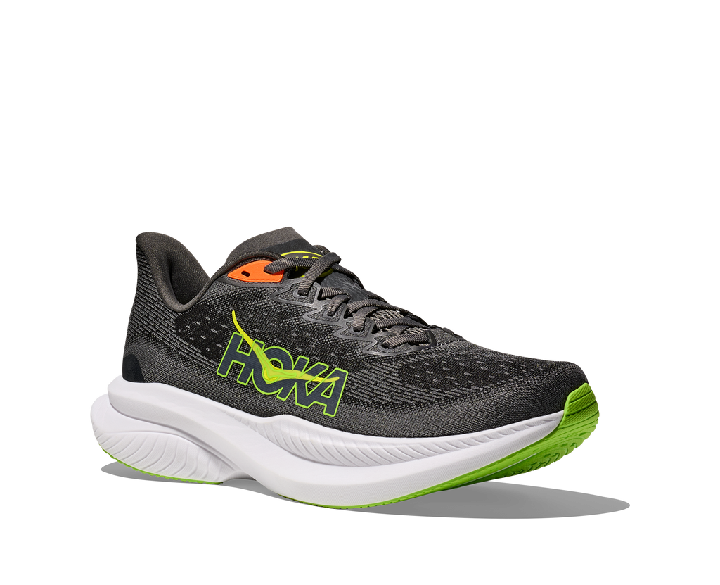 HOKA Men's Mach 6 - GRAVEL / ASPHALT GREY