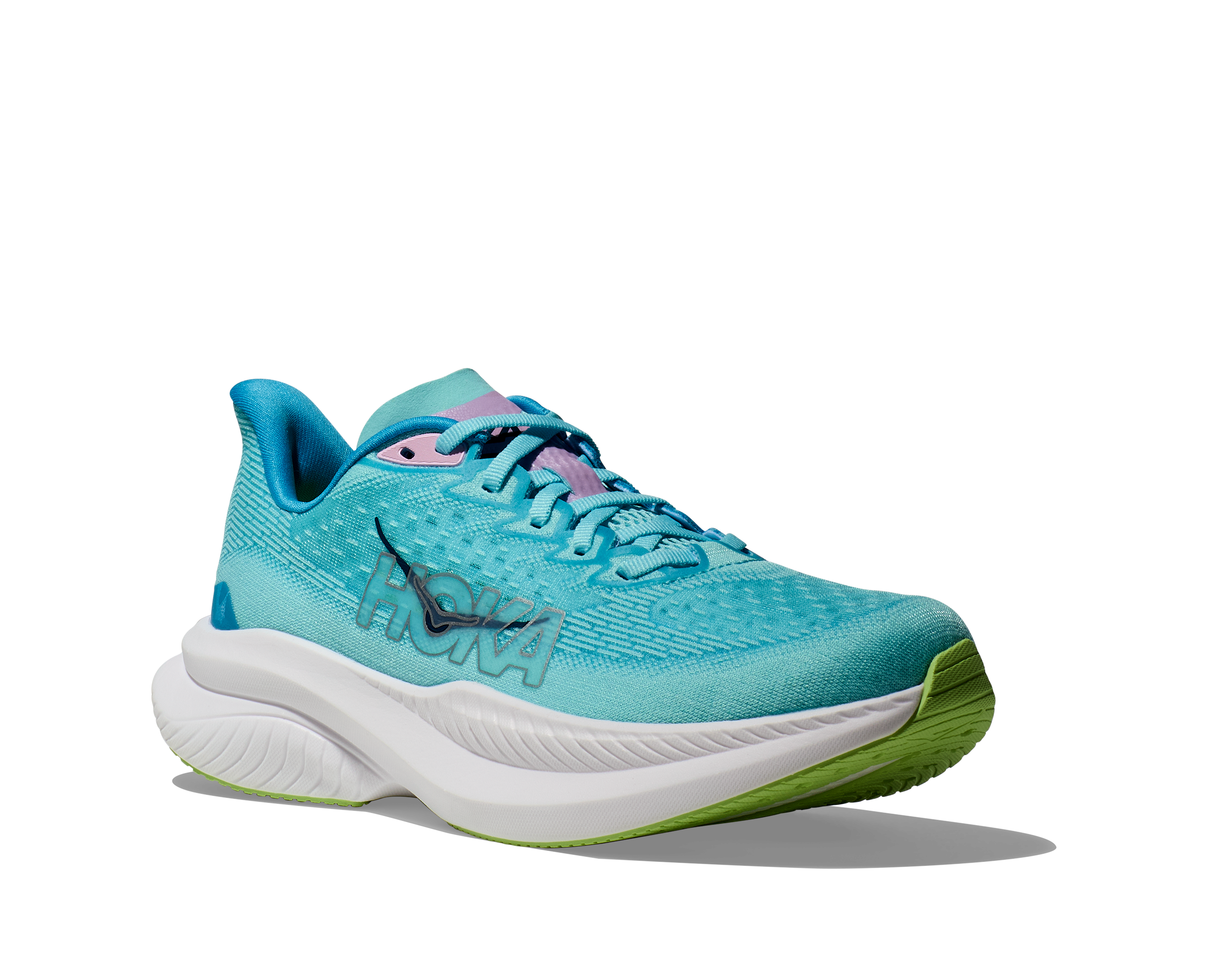 HOKA Women's Mach 6 - CLOUDLESS / WATERPARK