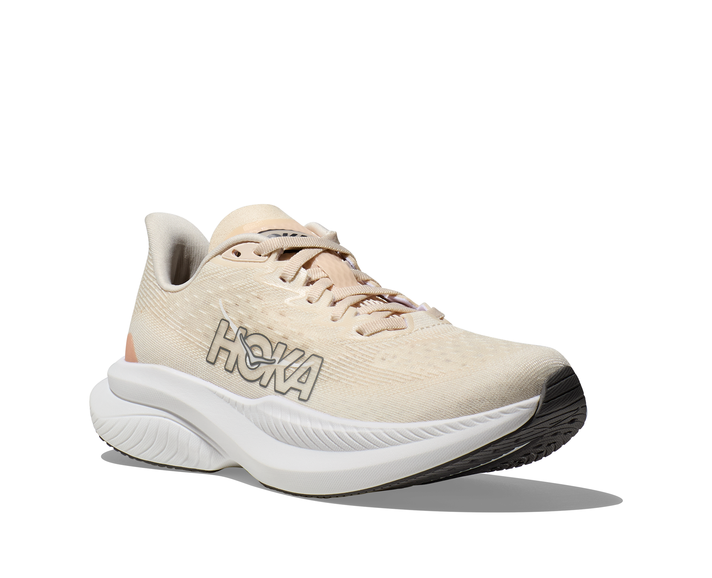 HOKA Women's Mach 6 - EGGNOG / VANILLA