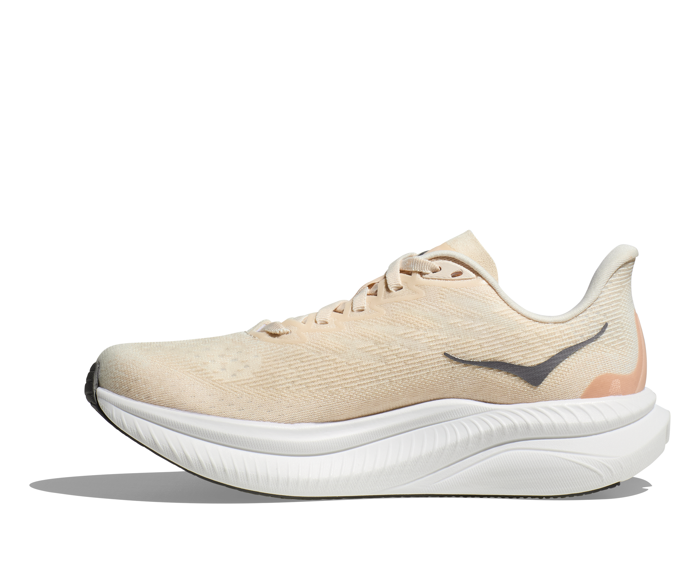 HOKA Women's Mach 6 - EGGNOG / VANILLA