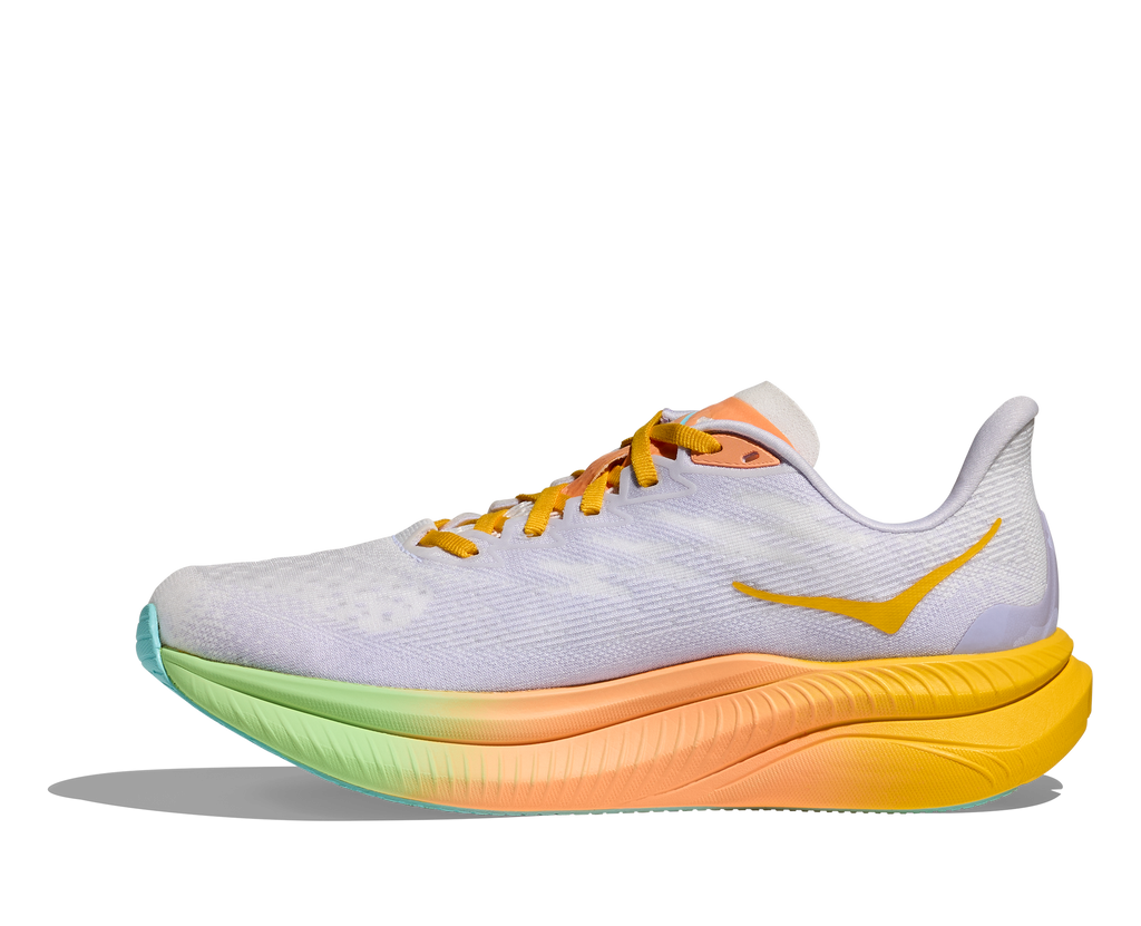 HOKA Women's Mach 6 - FROST / STARLIGHT GLOW