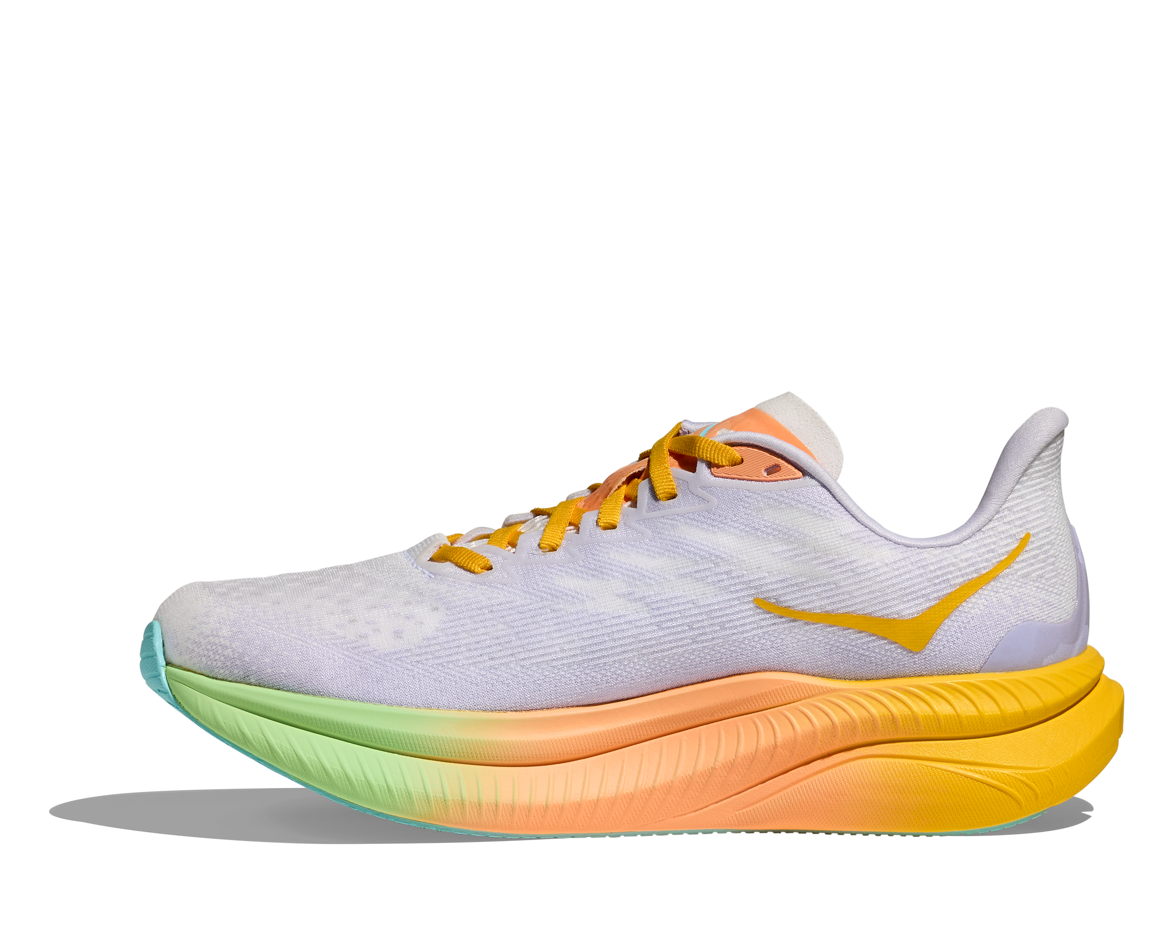 HOKA Women's Mach 6 - FROST / STARLIGHT GLOW