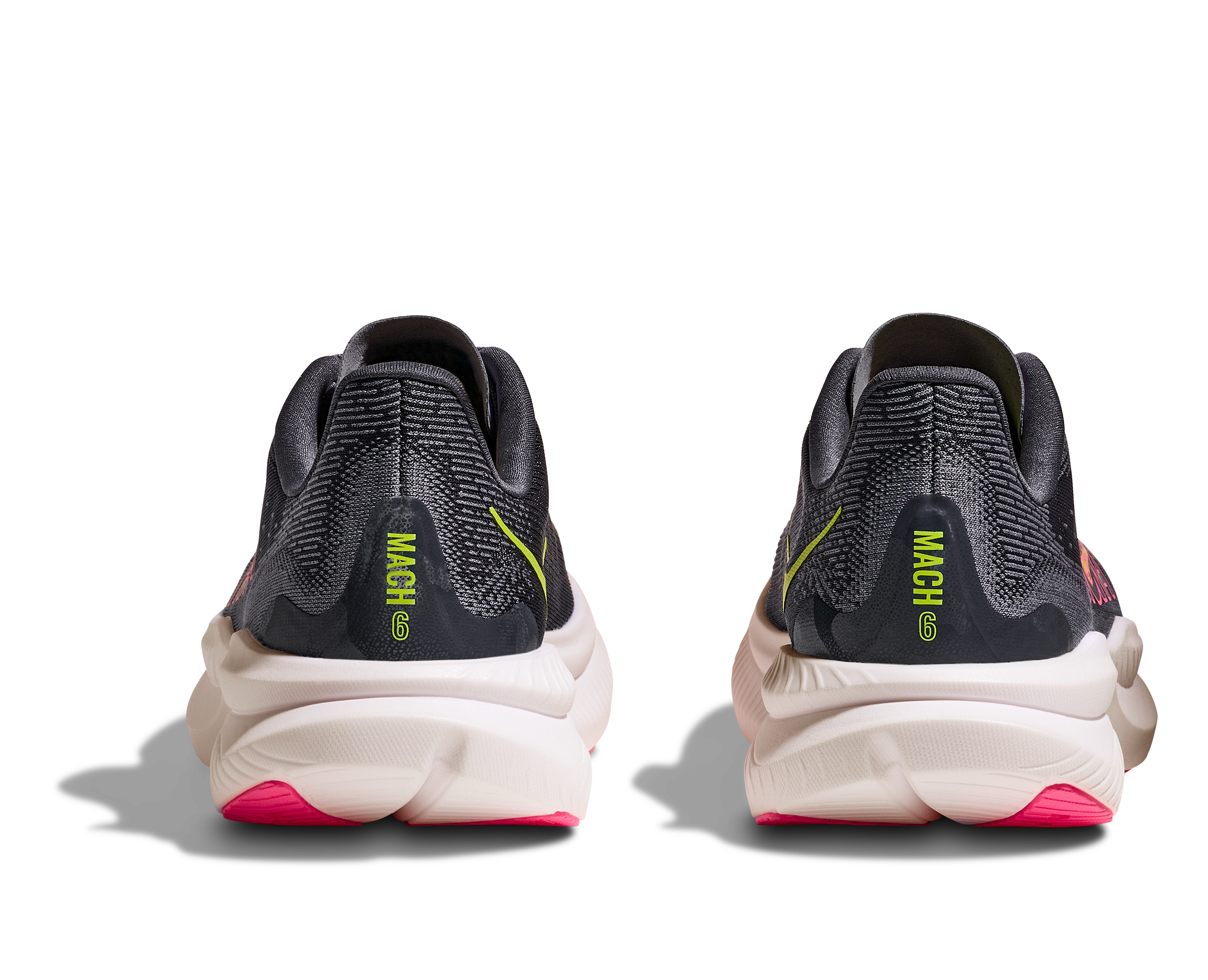 HOKA Women's Mach 6 - GREY SKIES / CHARCOAL GREY
